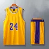 T-shirts d'extérieur n ° 24, ensembles de maillots de basket-ball, maillots pour enfants, sport, Fitness, gilet de basket-ball, costume de basket-ball en plein air, uniforme 231012