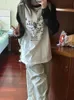 Kvinnors t-shirt houzhou kawaii grafik t-shirts kvinnor söt anime långärmad topps japanska vintage y2k preppy stil casual sweet tees överdimensionerade 231011
