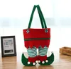 Kerstcadeau Elf Snoepzakken Wijntas Sokken Elf Cola Tas Kerst Rood Groen Snoep Cadeautasje Party Xtmas Kousen SN878