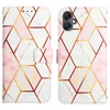 Marble Grain Leather Wallet Cases For Samsung A15 A05 A05S Xiaomi 13T Sony Xperia 5 V Moto G Power 2023 Rock Stone Granite Quartz Gilded Plating Holder Card Slot Pouch