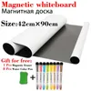 Quadros brancos macios magnéticos adesivo cozinha menu escritório em casa calendário escolar boletim quadro de mensagens 231007