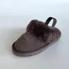 Top Kinderen Australische Slippers jongens Mini meisjes Schoenen Slippers Pluizige Harige baby Peuters Kinderen Klassieke Sandalen Winterlaarzen designer Thuis Binnen Flats Laarzen