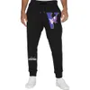 New VLONE Men's Pants Casual Men's Sports Pants Pattern Printed Sports Outdoor Running Pants