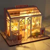 Аксессуары для кукольного домика, миниатюрный кукольный домик, оконная мебель, комплект освещения, головоломка для детей, игрушки, подарок на день рождения TD35 231012