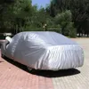 자동차 덮개 190t 방수 풀 차 커버 먼지 비가 내장 옥외 태양 UV 보호 범용 핏 SUV 세단 해치백 Q231012