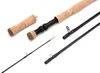 Łódź wędkarska 10'9 "Przełącznik włókna węglowego 78WT Fly Rod 4 Buah Bagian Tambahan Menangani Semua Memancing Air Tawar Ikan Trout Lake Cork 231012