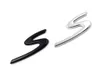 S Sprot metalowa naklejka tylna pokrywka rozkładana odznaka emblematów dla Porsche Cayenne Cayman Macan Trunk S Letter Emblem Badge Sticker3588257
