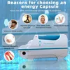 Vendita all'ingrosso a spettro completo riscaldamento fototerapia infrarosso grafene ozono PEMF massaggio spa capsula a vapore sauna letto macchina di bellezza