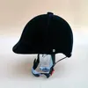 Paardrijhelmen Ruiterhelm Unisex Klassiek Fluweel Paardrijhelm Paarduitrusting Fietshelm Beschermingskap Maat Verstelbaar 231011