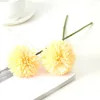 Decorative Flowers 10PC Silk Ball Daisy Artificial Flower Dandelion Wedding Party Stage Setting Simulation Flore Branch Festival Supplies