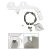 Set di accessori da bagno, bidet, sedile WC, attacco meccanico regolabile, facile da installare per il bagno