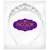 Bandane Frcolor Strass Compleanno per bambini Corona Squisita decorativa Tiara Fascia per capelli per ragazze di 5 anni