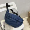 Marsupi da viaggio borsa da donna borsa unisex per telefono alla moda borsa a tracolla borsa a tracolla in denim da uomo cintura alla moda Hop Bum Sling