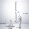 Healthy_Cigarette CSYC GB007 Shisha Glas Wasserbongs Rauchpfeifen Standfuß Wachs Dab Rig Keramik Titanspitze 14 mm Bohrinseln Rohr