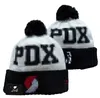 Bobble Hats Baseball Ball Caps 2023-24 Projektant mody Bucket Hat Chunky Knit Faux PO Beanie