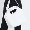 Sacos de noite mulheres branco hobos bolsa de ombro grande capacidade senhoras estética commuter crossbody qualidade pu couro feminino bolsa espaçosa