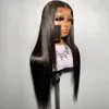 Brazylijska fioletowa koronkowa peruka przednia ludzkie włosy 180 -gęstość 13x4 HD przezroczystą koronkową perukę czołową prostą perukę cosplay naturalną linię włosów