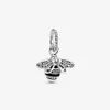 New Arrival 100% 925 sterling silver Sparkling Queen Bee Pendant Fashion Jewelry making for women gifts 2547