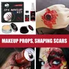 Body Paint Halloween Makeup Kit Special Effect Painting Fake Wax Scar Blood Scar Painting Fake Wax Set Makeup Party Body Gel F G7N7 231012