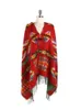 ショールズ模倣カシミアの女性格子縞のフード付きスカーフ冬の贅沢ショールレディラップブランケットパシュミナポンチョカパスミュージャーフェミニノInverno 231012