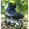 Inline Roller Skates Professional Skateboarding Adult Flash Speed Shoes Sports Black Outdoor Womens 4Wheel 231011