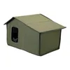 Cat Beds Furniture Waterproof Cat Shelter Foldable Outdoor Houses For Cats Cat Bed Cats Dogs Shelter Weatherproof Cat Cave Keep Warm Outdoor Indoor 231011