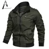 Gilets pour hommes Armée Bomber Veste Pur Coton Streetwear Pilote Vol Outwear Militaire Coupe-Vent Cargo Manteau SpringFall 231020