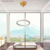 Ceiling Lights Modern LED Chandeliers Light for Bedroom Corridor Home Room Ring Lighting Ceiling Mount Entrance Cloakroom lamp Luminaire Lustre Q231012