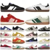 男性のためのカジュアルシューズ女性ビーガンADV SPEZIAL OG SHOE WHITE GUM COLLEGIATE GREEN TEAM BLACK MENS WOMENS OUTDOORデザイナースニーカースポーツトレーナー