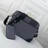 10A Mens TRIO duo Designer Messenger purse Crossbody Handbags man duo Designer Men Leather Fashion Bags Messenger Fashion Shoulder Bag Women Travel School Bags 3 in 1