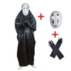 Anime Coplay Costume Spirited Away No Face Man Ogino Chihiro Cosplay Cloak Halloween Carnival