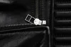 Men's Leather Faux Leather Sheepskin Genuine Leather Jacket Oblique Zipper Fashion Motocycle Slim Jackets Soft Spring and Autum Clothing Short Coat 231012