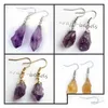 Arts And Crafts Natural Crystal Earrings 14 Qq2 Drop Delivery Home Garden Gifts Dhglc