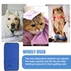 Dog Apparel Pet Bath Towel Absorbent Towels Water Absorption Showering Fiber Kitten Cat Puppy Supplies Shop