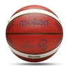 Ballen Gesmolten basketbalballen Officiële maat 765 PU-materiaal Dames Outdoor Indoor Wedstrijdtraining Basketbal met gratis netzak Naald 231011