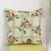 Pillow Vintage Pink Rose Flower Style Cover Nordic Small Fresh Rural Florals Home Decorative Car Sofa Throw Case Cojines