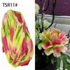 Decorative Flowers 2pcs 3 Colors Artificial Nylon Stocking Material Accessories Wedding Party Handmade Crafts DIY Wreath Supplies