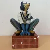 Costumes de mascotte Beastars Legoshi Timber Wolf Pvc Jouet Ainme Action Figure Modèle Jouets Collector Juguetes Figurals Poupée Legoshi Bibliothèque Ornement