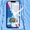 Защитная пленка для экрана для iPhone 15 Pro Max 14 Plus 13 Mini 12 11 XS XR X 8 7 SE ESD АНТИСТАТИЧЕСКОЕ закаленное стекло HD Доказательство полного клеевого покрытия Изогнутая защитная пленка 9H Премиум