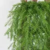 Fiori decorativi piante artificiali rattan viti finta parete fogliame cestini sospesi per interni arredamento ghirlanda