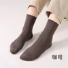 Men's Socks High-Quality Fashionable Casual Simple Flat Silk-Like Cotton