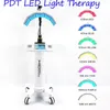 7 ألوان العلاج بالضوء PDT LED قناع الوجه الفوتون العلاج العلاج حب الشباب علاج الوجه لآلة تجميل PDT