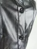 Black Pu Two Piece Pants Casual Outfits Women Fashion Leather Jacket and Shorts Set Free Ship