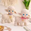 Suprimentos de brinquedos de Natal 2022 Novo Retro Clássico Borracha Ovelhas Bonecas Cute Girl Sweetheart Sounding Animal Presente Modelo Cordeiro Estático Brinquedo de Aniversário Brinquedos Decora R231012