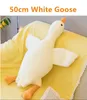 50/130CM Hot Goose Plush Stuffed Soft Duck Sleeping Pillow Sofa Cushion Kids Girlfriend Birthday Gift