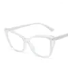 Lunettes de soleil anti-bleues transparentes pour ordinateur, monture pour femmes, lunettes optiques bloquantes, claires pour hommes