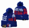 Bobble Hats Beyzbol Top Kapakları 2023-24 Moda Kovası Şapkası Tıknaz Örgü Sahte Sahte