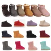 Boots Kids Toddler Australia Snow Designer Children Winter Classic Ultra Mini Boot Botton Baby Booties Child Fur Suede Shoes ies