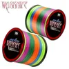 Braid Line Warknife 16 Strands 100m - 2000m Hollow Core PE Braid Extreme Japan Braided PE Line 20 kg -500 kg Fiskeassistentlinje Multicolor 231012