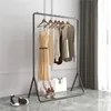 Hangers Nordic Wrought Iron Coat Rack Home Furniture Modern Clothing Household Clothes Shop Display Floor Hanger